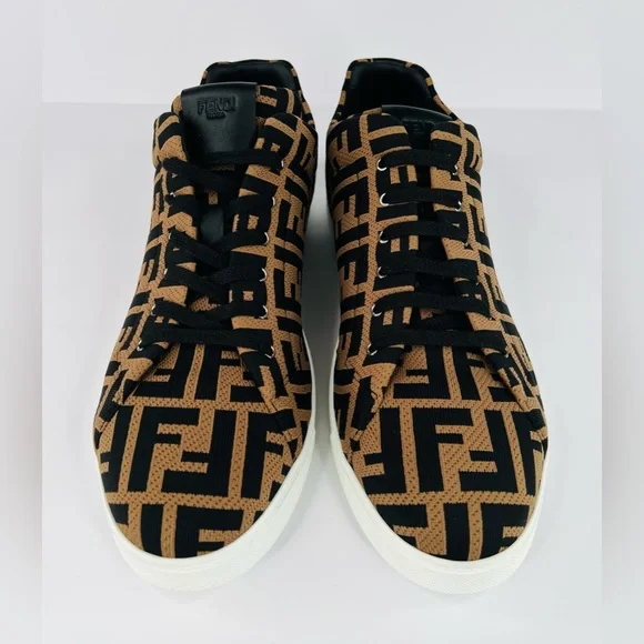 Fendi Tech FF Monogram Logo Supreme Men Designer SneakersUK 11